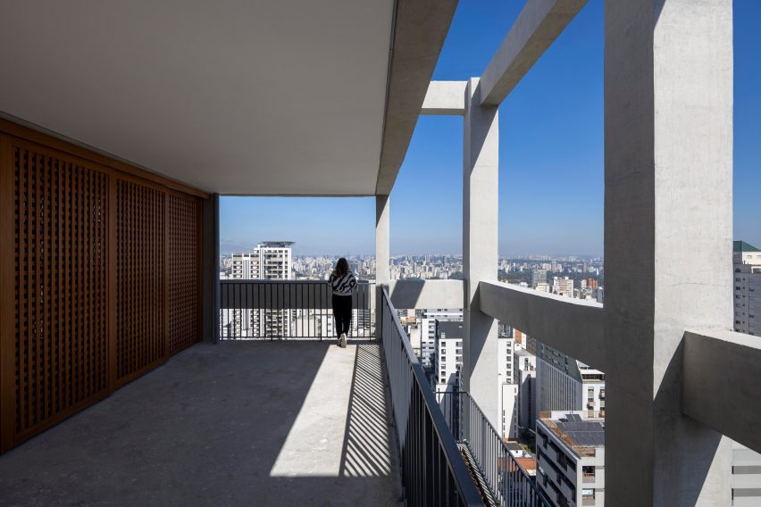 Triptyque building in Brazil