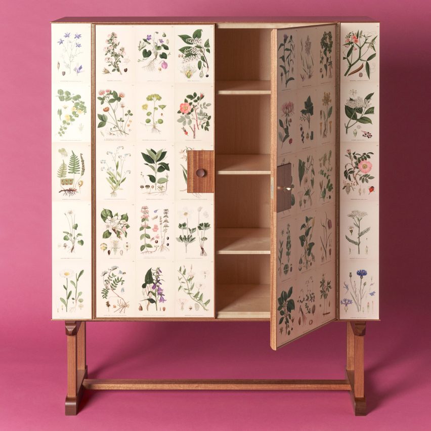 Cabinet 852 – The Flora Cabinet by Josef Frank