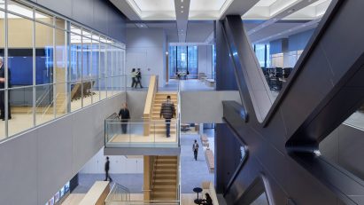 JPMC HQ interiors by SOM