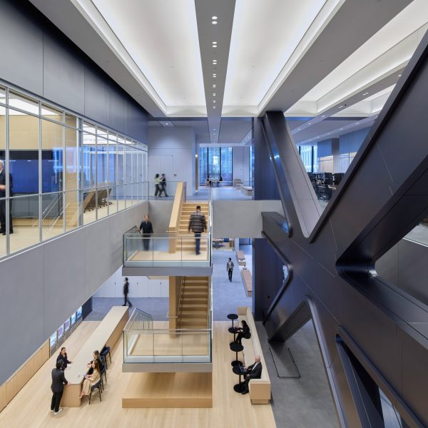 JPMC HQ interiors by SOM