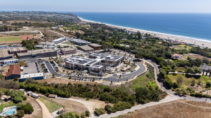 High school designed to be fire resistant