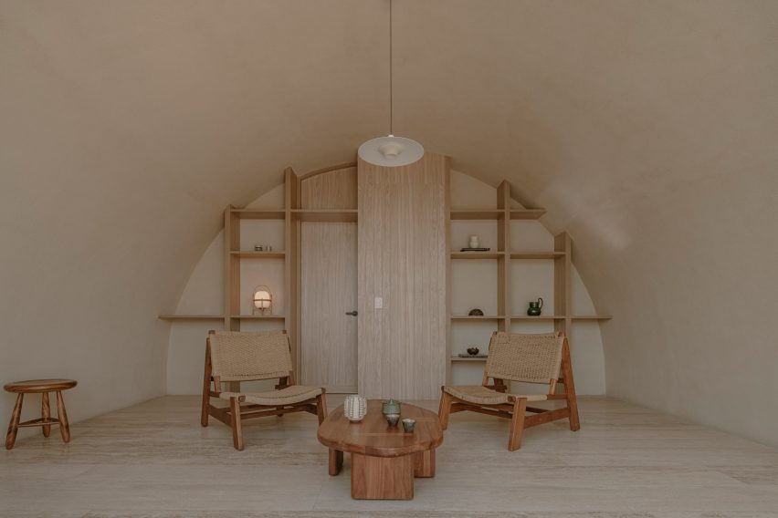 Interior of a home in Mexico City by Bloqe Architectura