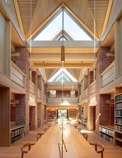 New Library, Magdalene College interior