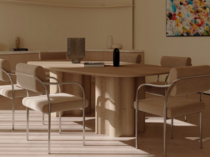 Outline chair by Formiing