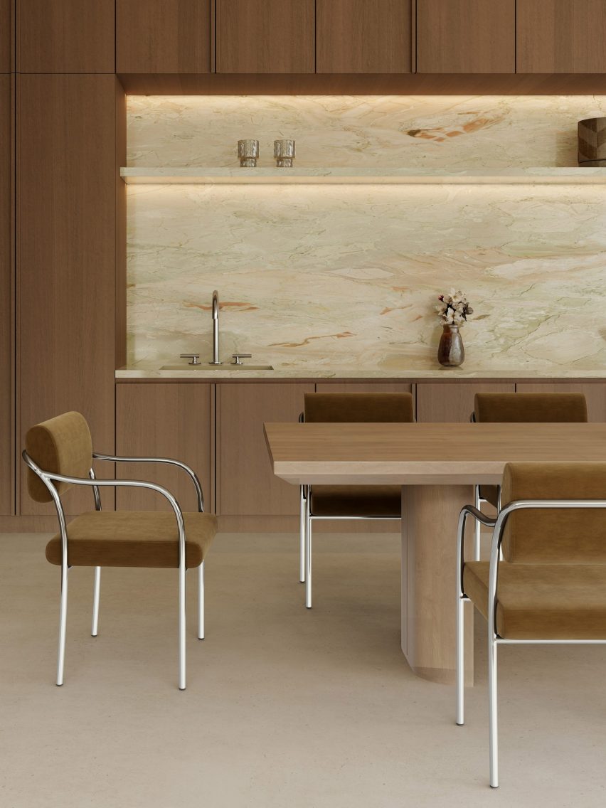 Outline chair by Formiing