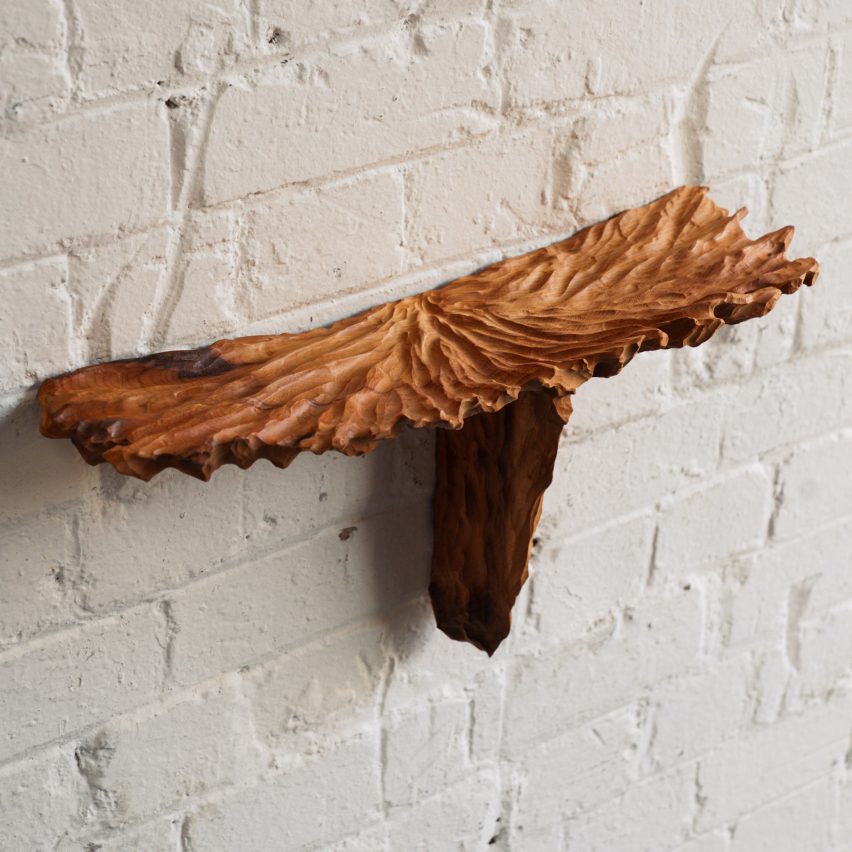 Ralph Parks timber shelf