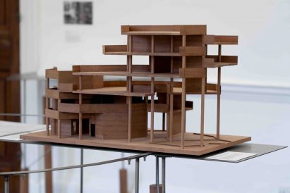 Model of Le Liégat housing complex