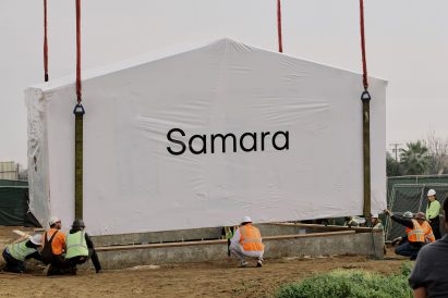 Samara ADU being installed