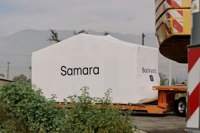 Samara ADU being shipped in