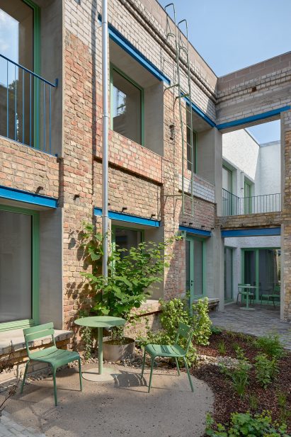 Exterior view of Augustine's Garden by Sampling