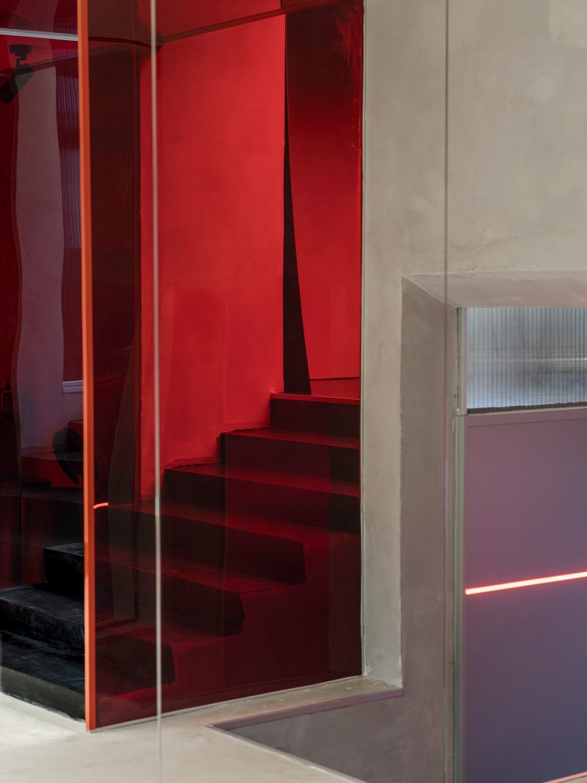 Sinners Inc tattoo parlour in Aarhus, Denmark designed by KIDZ Studio