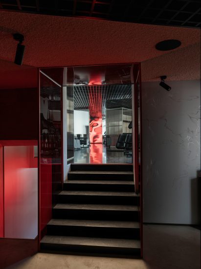 Sinners Inc tattoo parlour in Aarhus, Denmark designed by KIDZ Studio