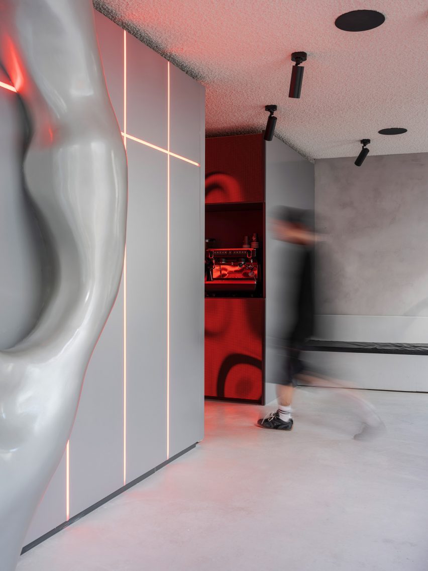 Sinners Inc tattoo parlour in Aarhus, Denmark designed by KIDZ Studio