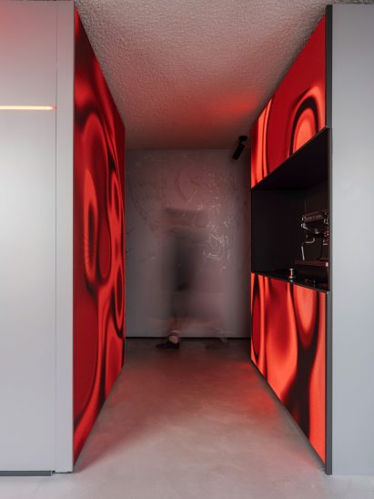 Sinners Inc tattoo parlour in Aarhus, Denmark designed by KIDZ Studio