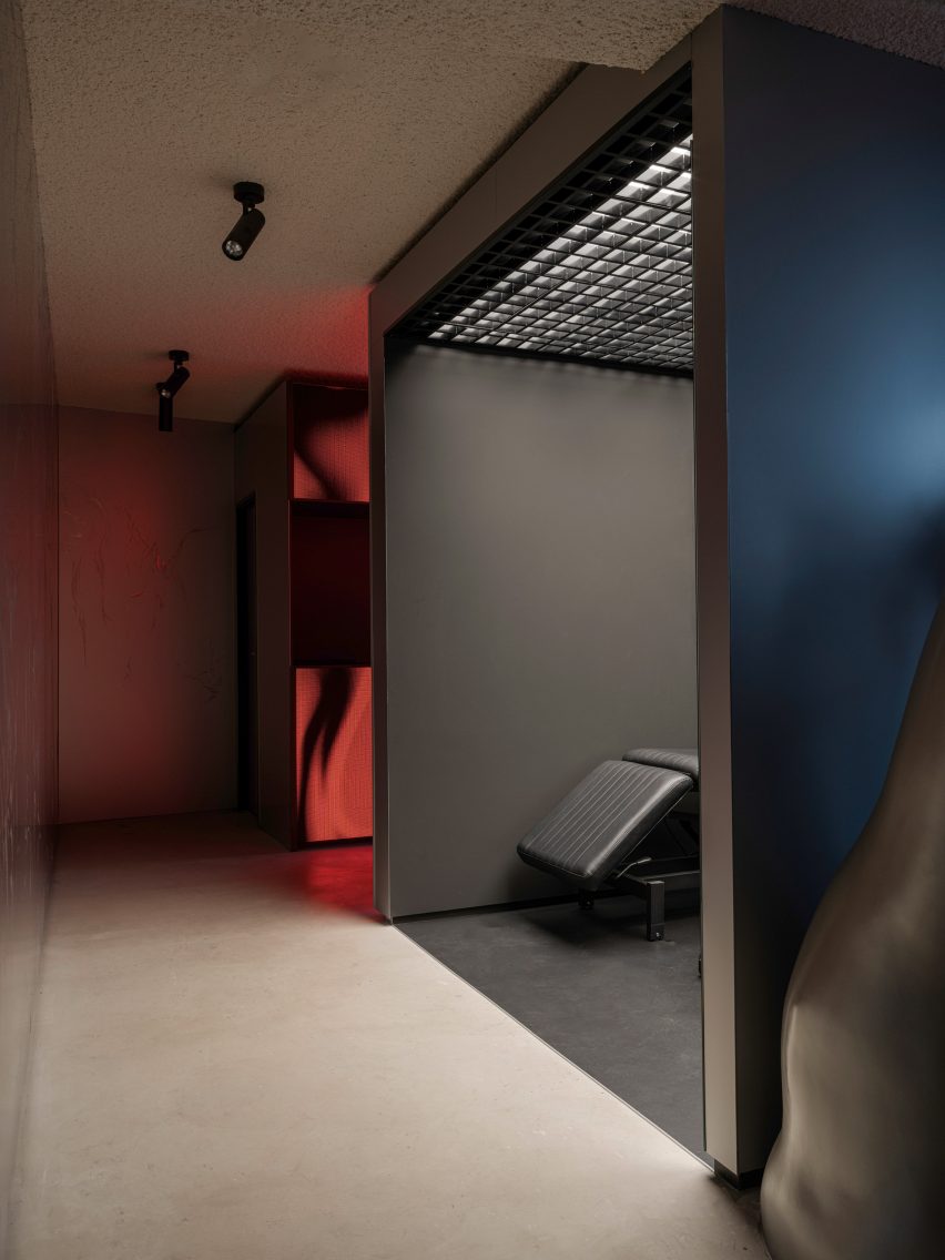 Sinners Inc tattoo parlour in Aarhus, Denmark designed by KIDZ Studio