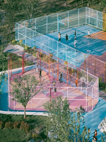 Huachiao Vibrant Sports Park by SoBA Architects