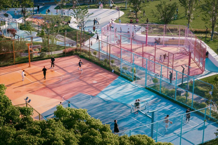 Huachiao Vibrant Sports Park by SoBA Architects