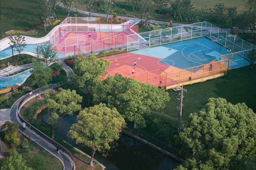 Huachiao Vibrant Sports Park by SoBA Architects