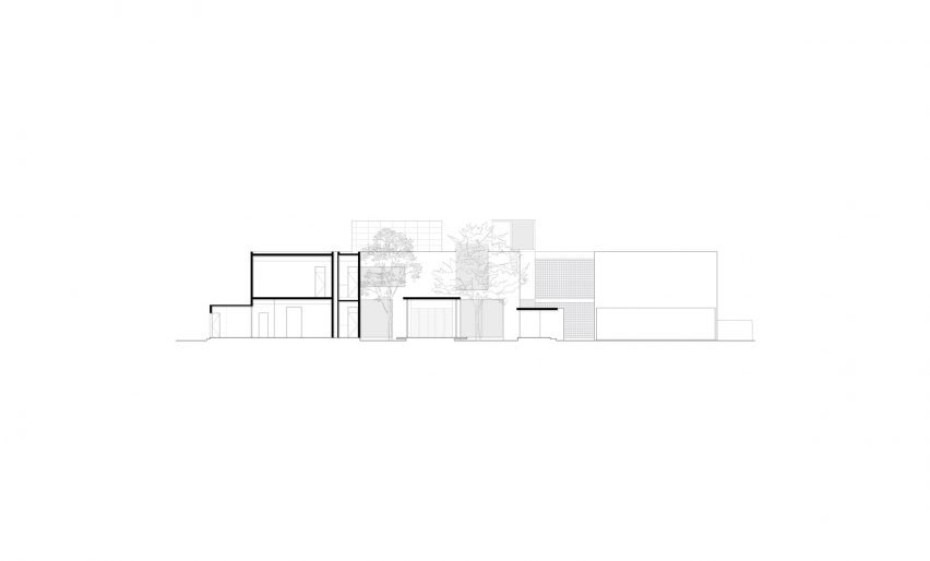 Section of Zenhouse by Studio Nirvana