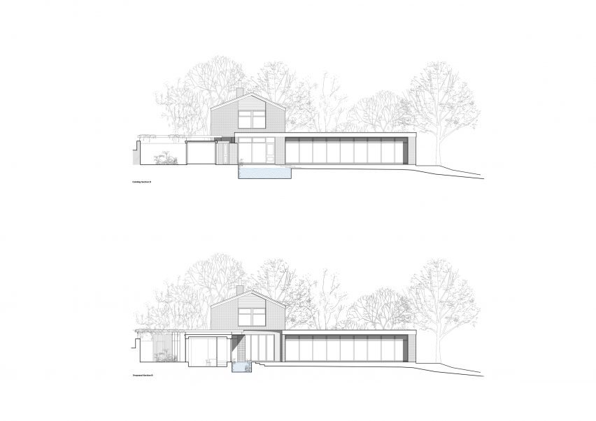 Sections of TH Residence by DeDraft