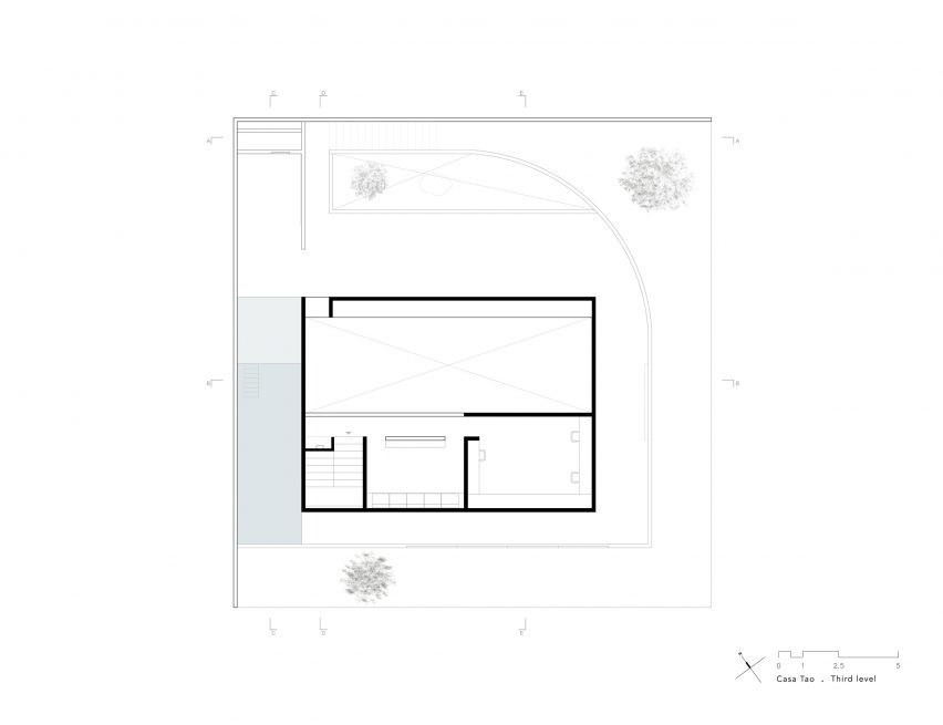 Third floor plan