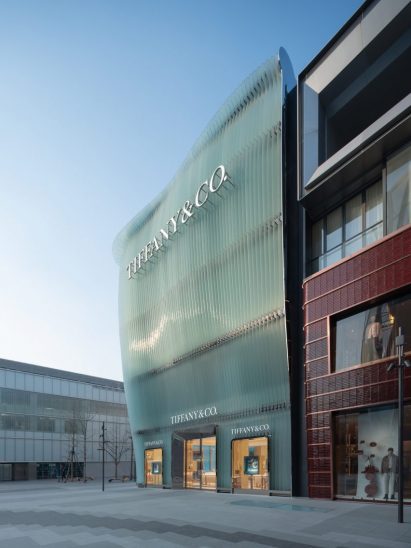 Tiffany Co flagship store Beijing glass