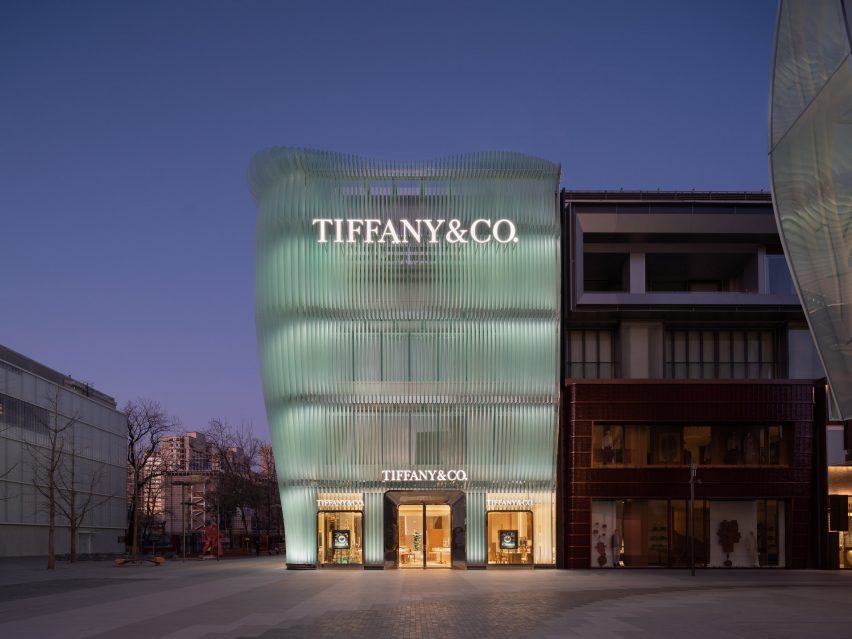 Tiffany & Co flagship in Beijing by MVRDV