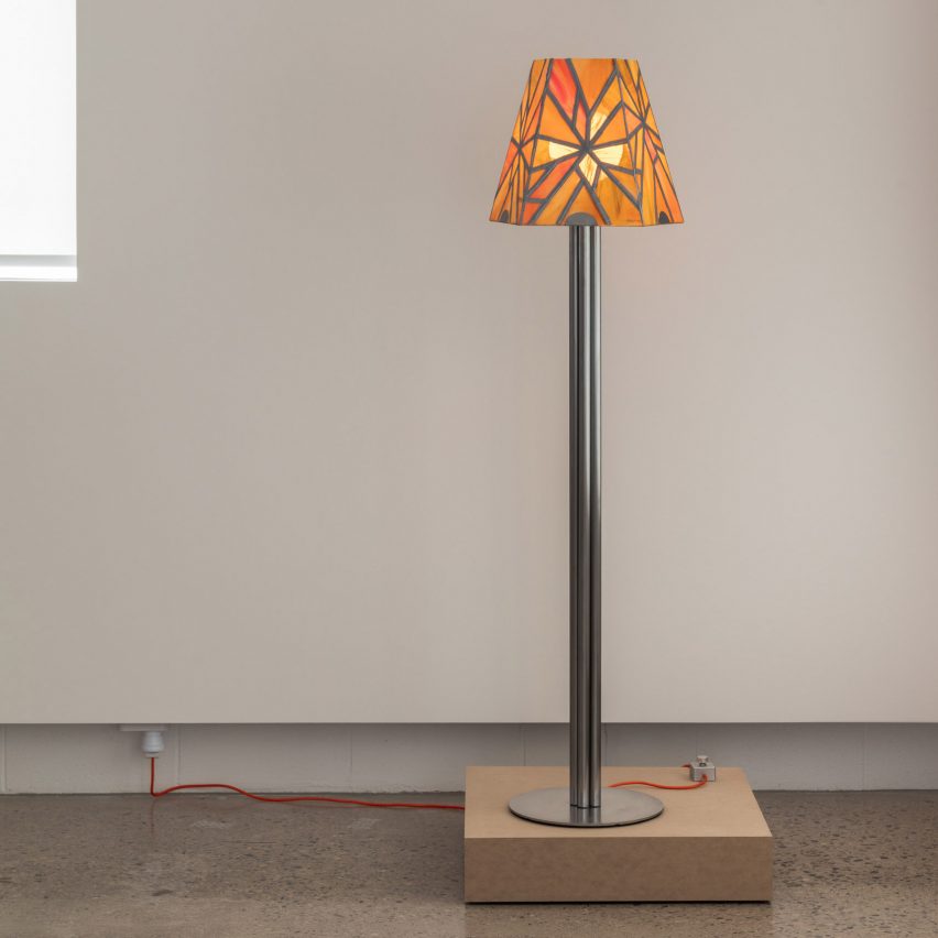 Tape Toronto design exhibition duct tape lamp