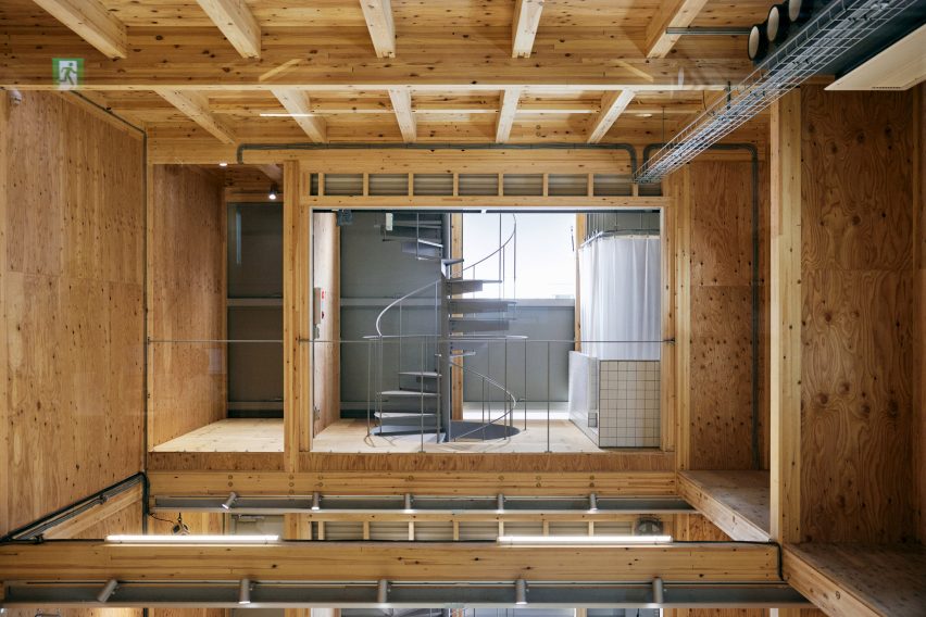 Bathroom for artist-in-residence