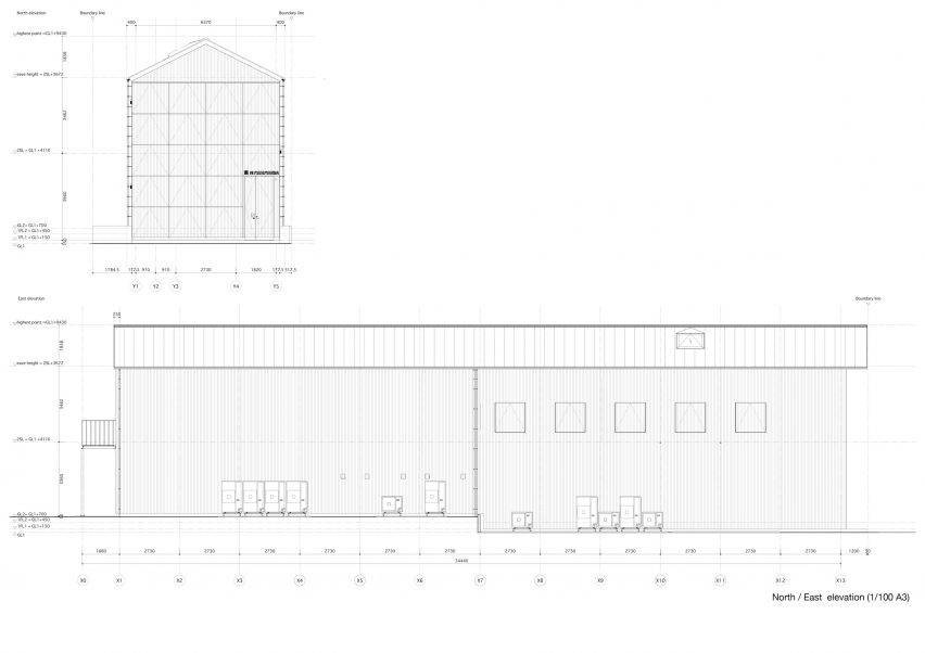 Uchida Shoten office by Schemata Architects