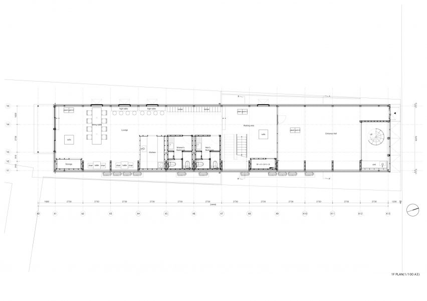 Uchida Shoten office by Schemata Architects