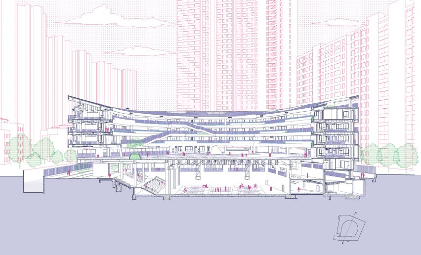 Plans for Hakka Academy Longgang Twin Stars