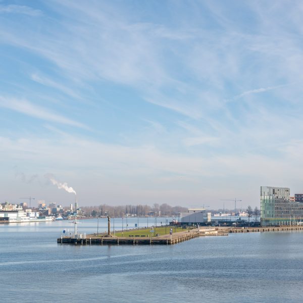 Kop van Java-eiland in Amsterdam