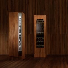 Fisher & Paykel integrated column refrigeration and wine cabinets