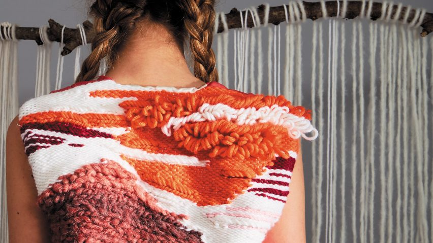 Photo of person wearing woven clothing