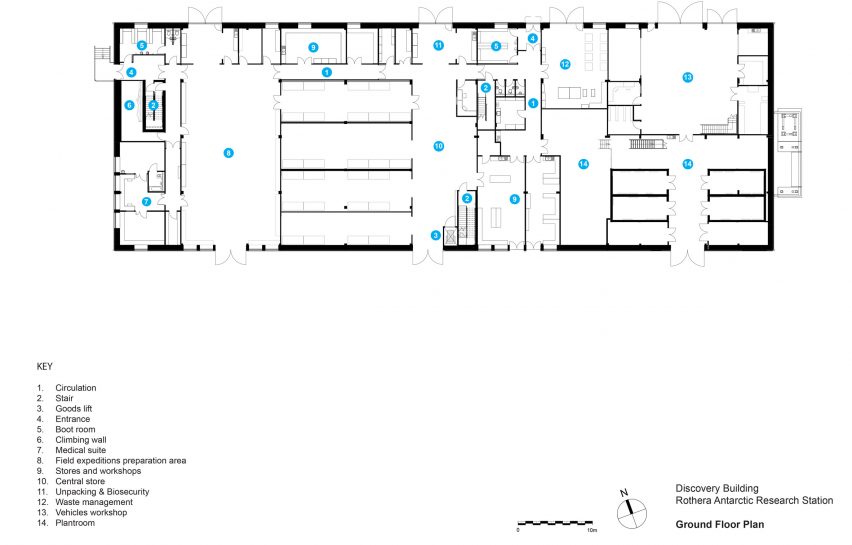 Discovery Building in Antartica by Hugh Broughton Architects