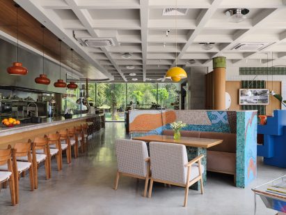 Almaty cafe by AT Interiors