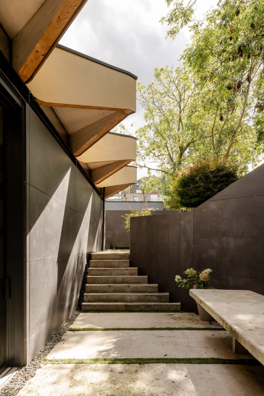 Courtyard of Arbour House by Andrei Saltykov