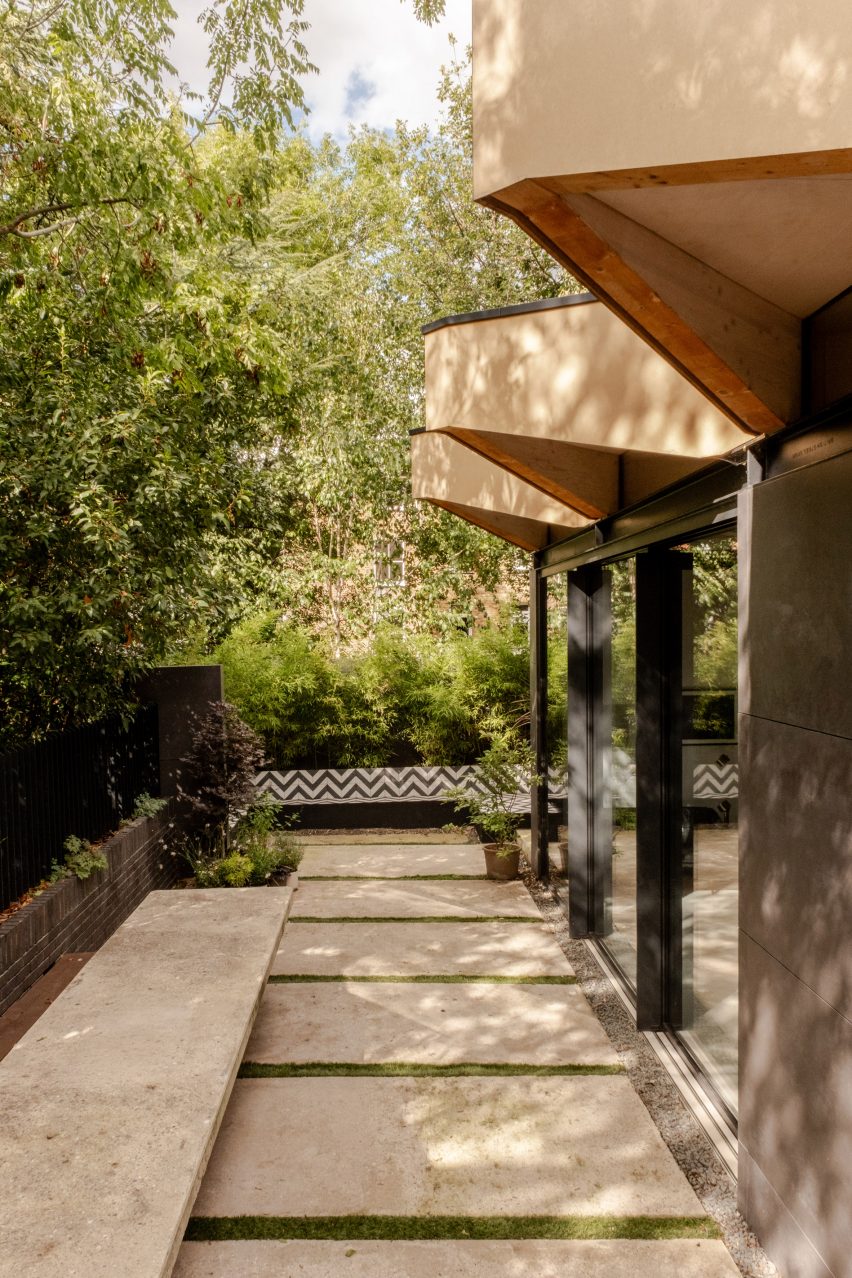 Courtyard beside Arbour House by Andrei Saltykov