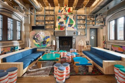 Rough-luxe hotel by Studio Lionel Jadot