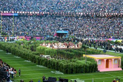 Overview of Bad Bunny's Super Bowl stage design