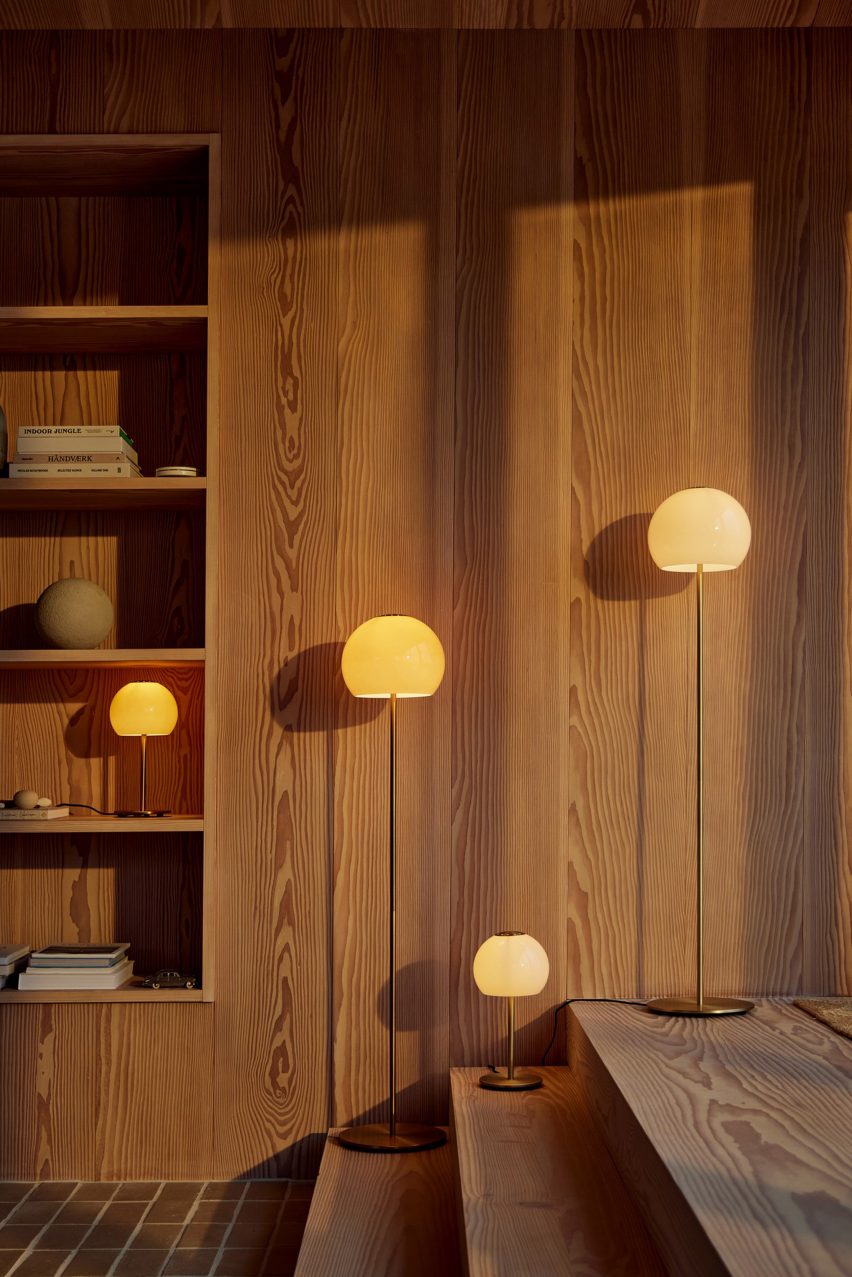 Ball Glass lights by Frandsen
