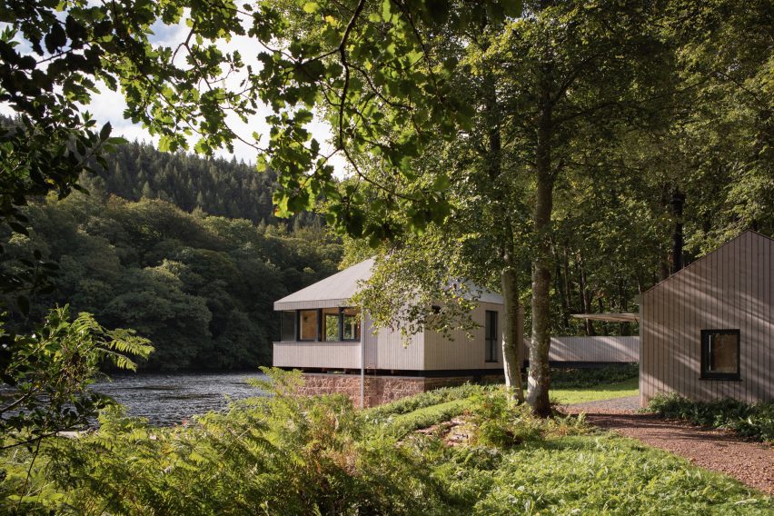 Boathouse and Bothy by WT Architecture