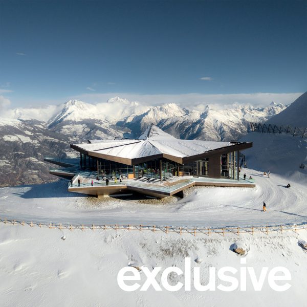 Stella di Pila cable car station by Studio di Architettura De Carlo Gualla