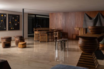 Casa Locken with furniture inside