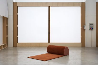 Sabine Marcelis-designed Roll rug and sofa