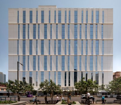 Exterior of Central Station towers by Multistudio