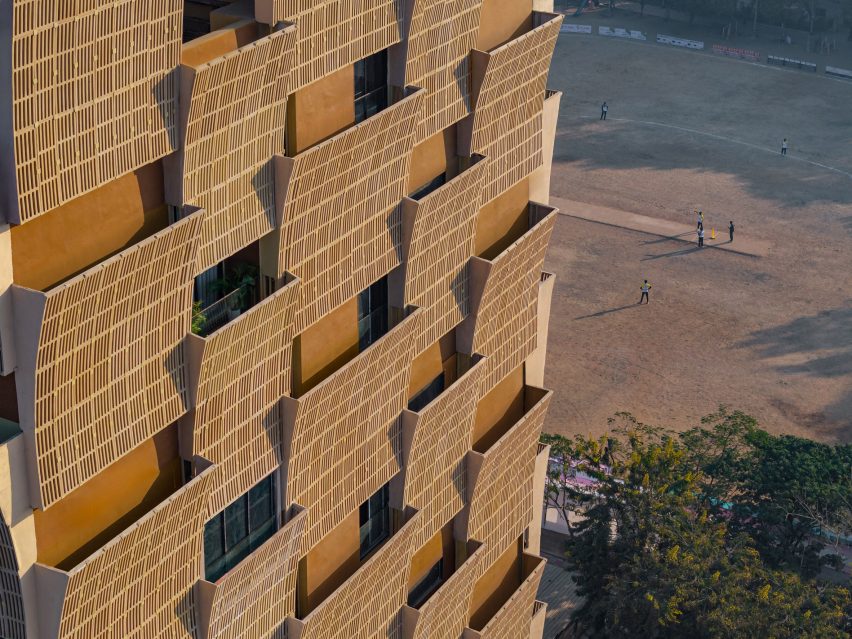 Exterior view of Cielo by Sanjay Puri Architects