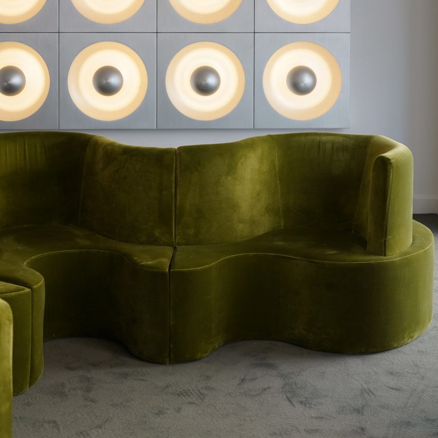 Cloverleaf sofa