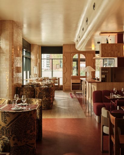 Nora restaurant in Canary Wharf